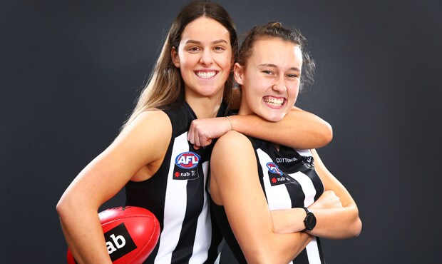 181026_aflwfixture620.png Katie Lynch and Jordyn Allen were Collingwood's first two selections in the 2018 AFL Women's Draft. - Collingwood,Collingwood Magpies,AFLW